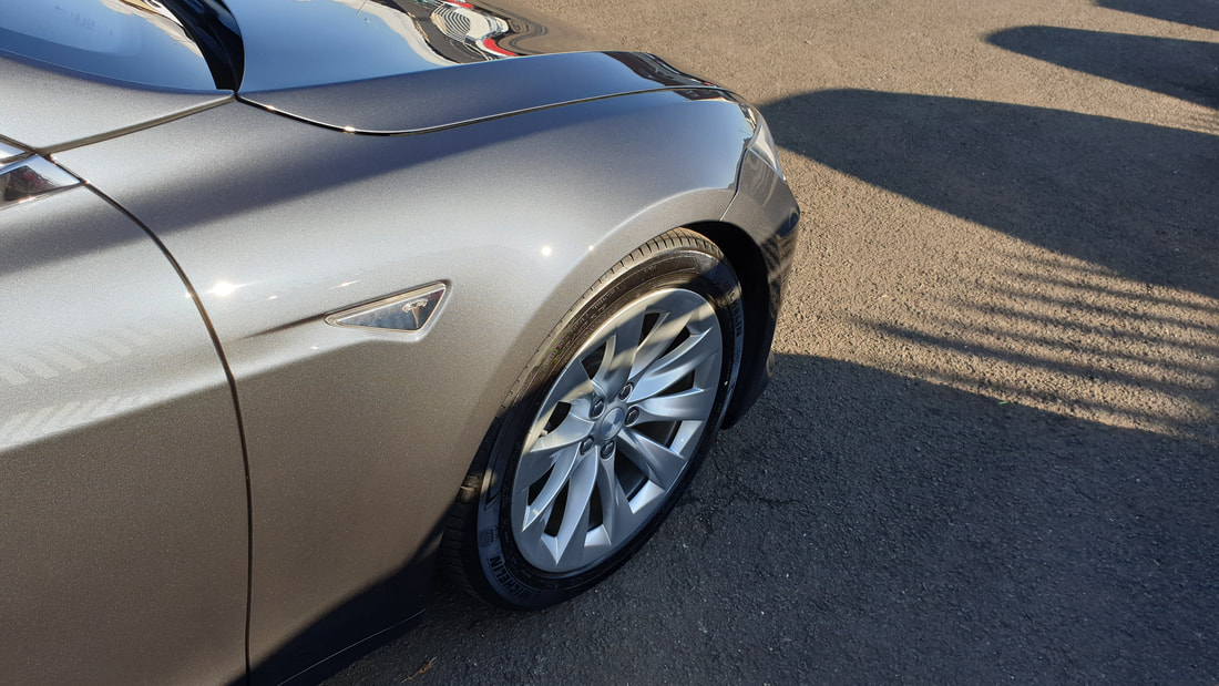 Paint Correction Detail - Tesla Model S 75D