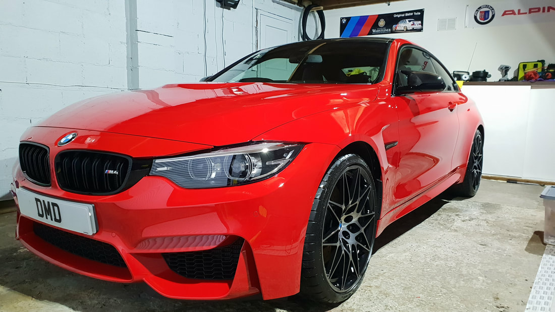 BMW Paint Protection - BMW M4 New Car Paint Protection
