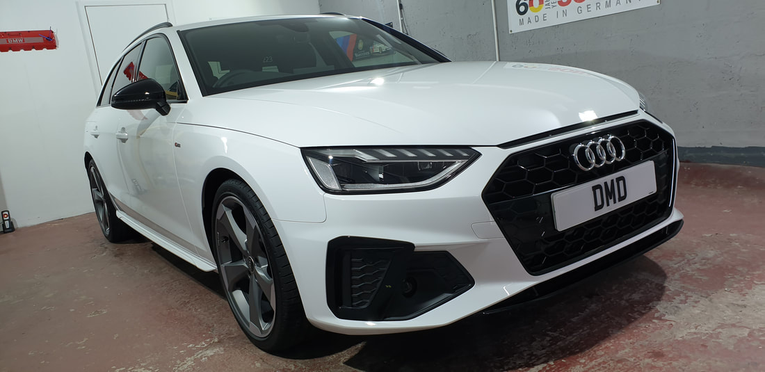 New Car Paint Protection Detail - Audi A4 Avant Black Edition