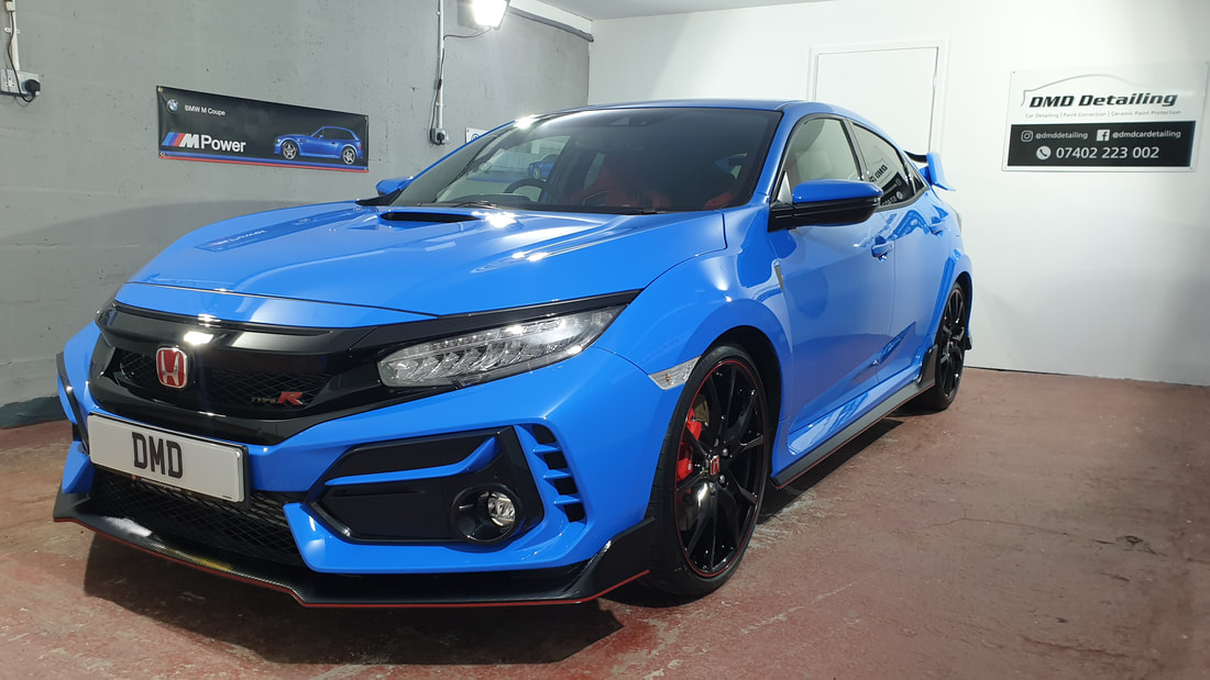 New Car Protection Package carried out on this Civic Type R near Glasgow