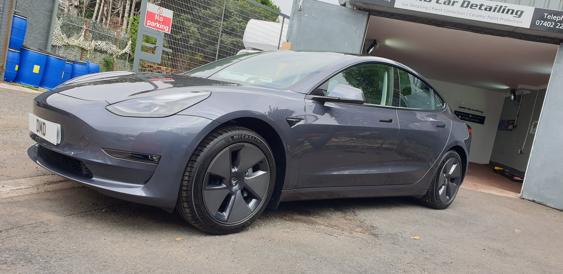 New Car Paint Protection Detail - Tesla Model 3 Duel Motor