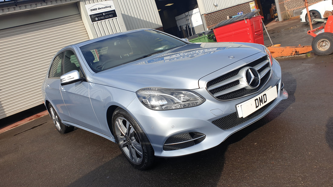 Car Paint Protection - Mercedes E220