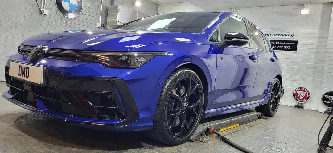 Volkswagen Golf R after undergoing my New Car Ceramic Coating in Paisley by DMD Car Detailing