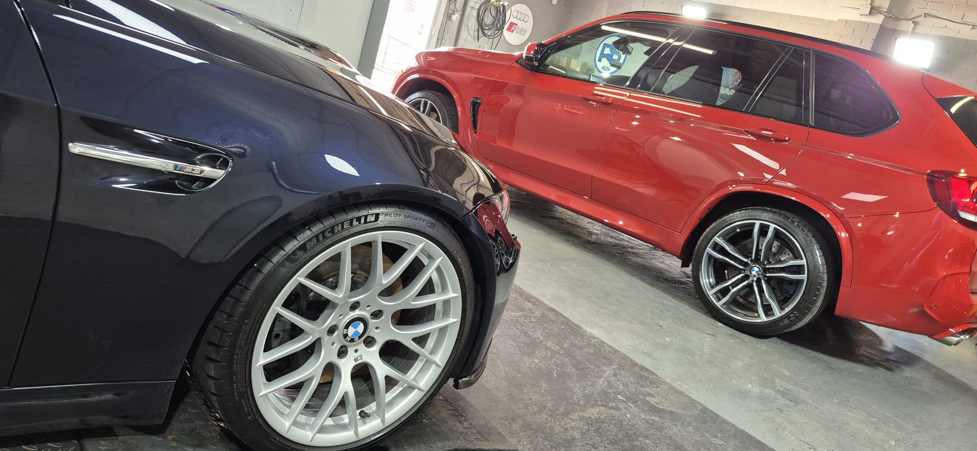 Two Stage Machine Polish - Jerez Black Metallic BMW M3