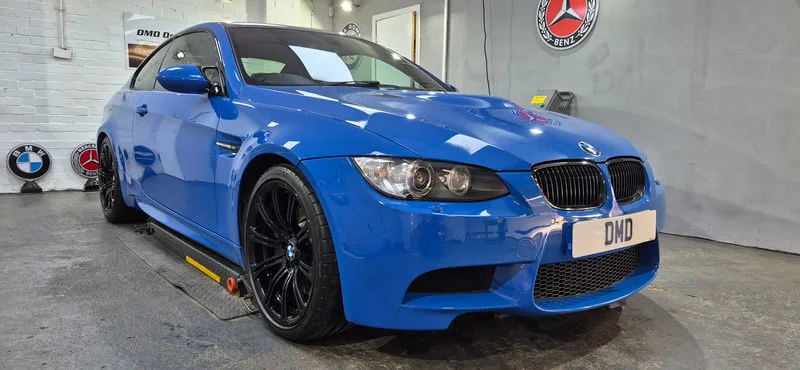 BMW M3 e92 after ceramic paint protection in Paisley by DMD Car Detailing