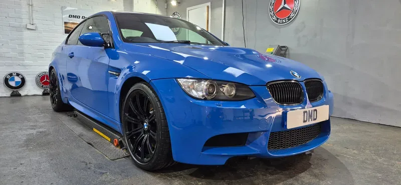 BMW M3 e92 after ceramic paint protection in Paisley by DMD Car Detailing