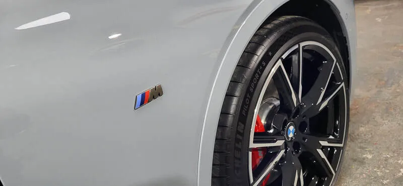 BMW M240i after undergoing my new car ceramic coating application at DMD Car Detailing in Paisley near Glasgow.