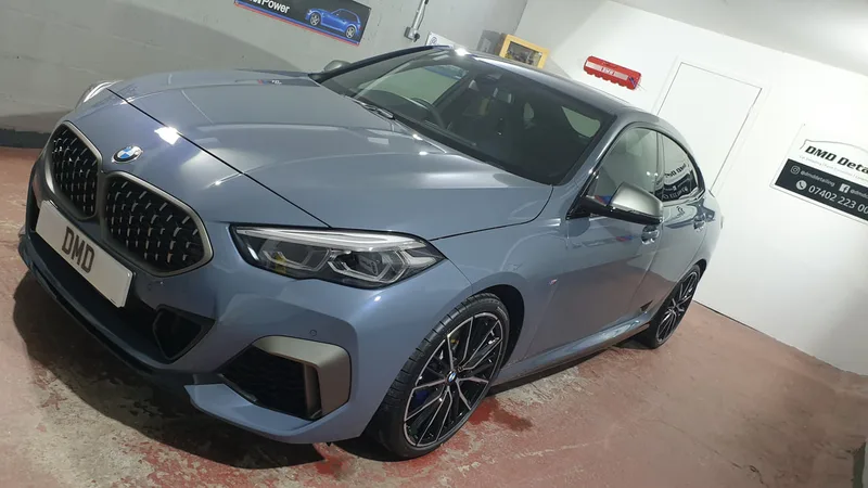 BMW M235i after undergoing ceramic coating paint protection at DMD Car Detailing in Paisley near Glasgow.