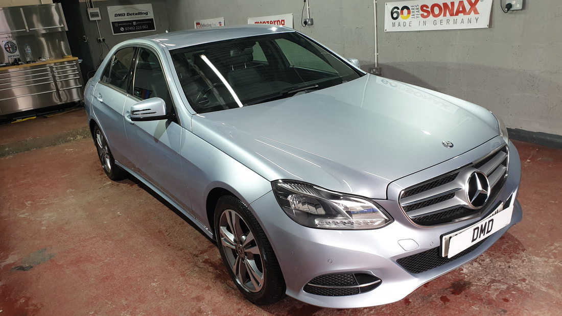 Car Paint Protection - Mercedes E220.