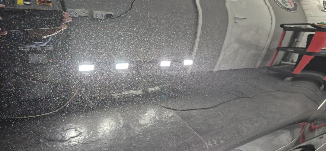 Jaguar F-Type after Two Stage Machine Polish in Paisley near Glasgow at DMD Car Detailing