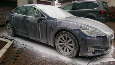 Tesla Ceramic Coating Paint Protection Treatments