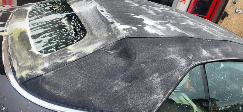 Convertible Roof Clean and Protect