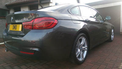 BMW 430i Gran Coupe DASCOAT Ceramic Coating.