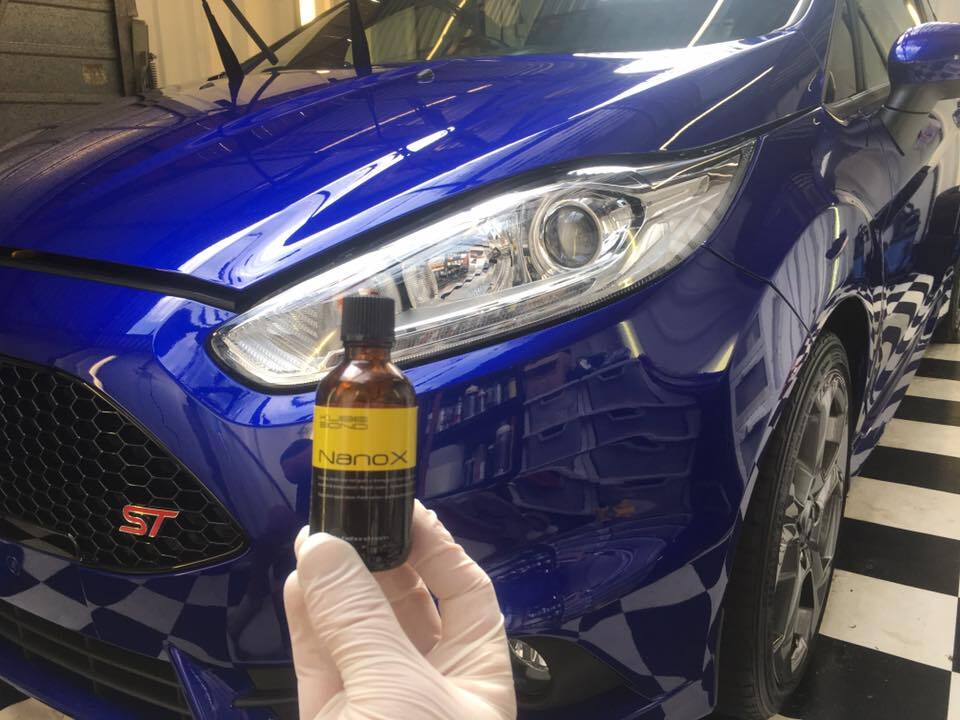 New Car Protection Package carried out on this Ford Fiesta ST near Paisley