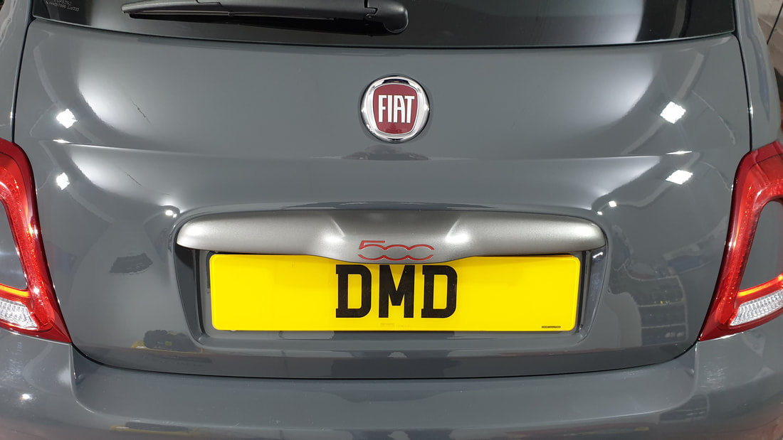Major Paint Correction Detail - Fiat 500s