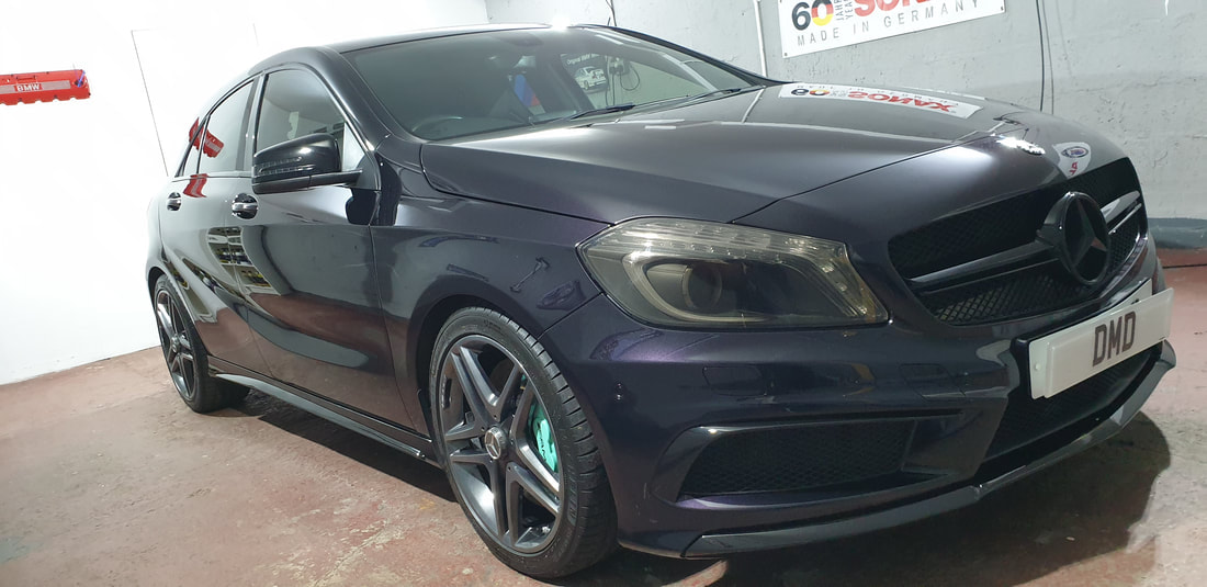 Major Paint Correction - Mercedes A45 AMG