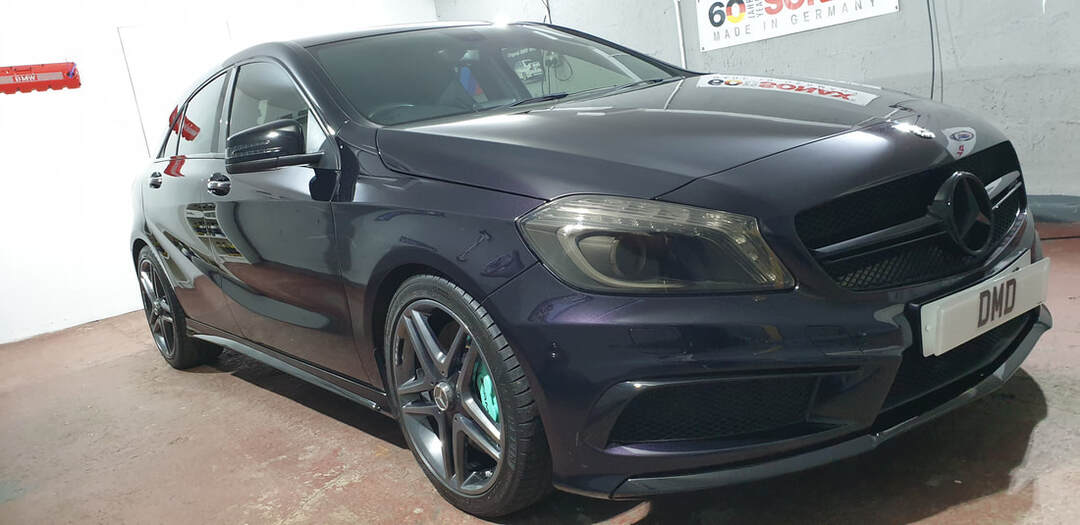 Major Paint Correction - Mercedes A45 AMG