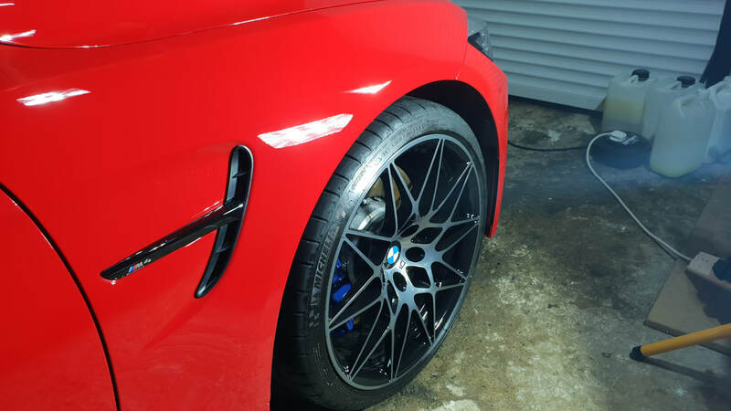 BMW Paint Protection - BMW M4 New Car Paint Protection