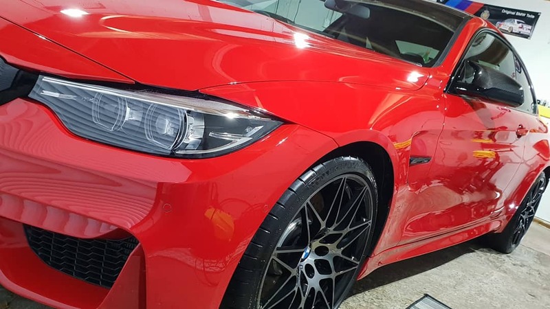 BMW Paint Protection - BMW M4 New Car Paint Protection