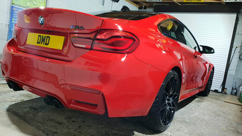 BMW Paint Protection - BMW M4 New Car Paint Protection