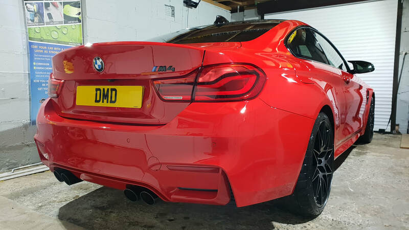 BMW Paint Protection - BMW M4 New Car Paint Protection