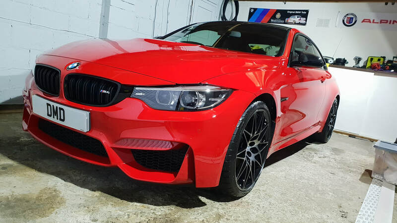 BMW Paint Protection - BMW M4 New Car Paint Protection