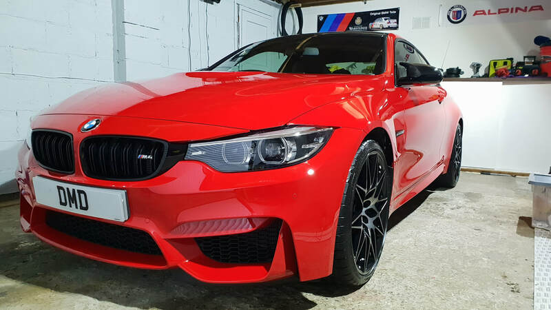 BMW Paint Protection - BMW M4 New Car Paint Protection