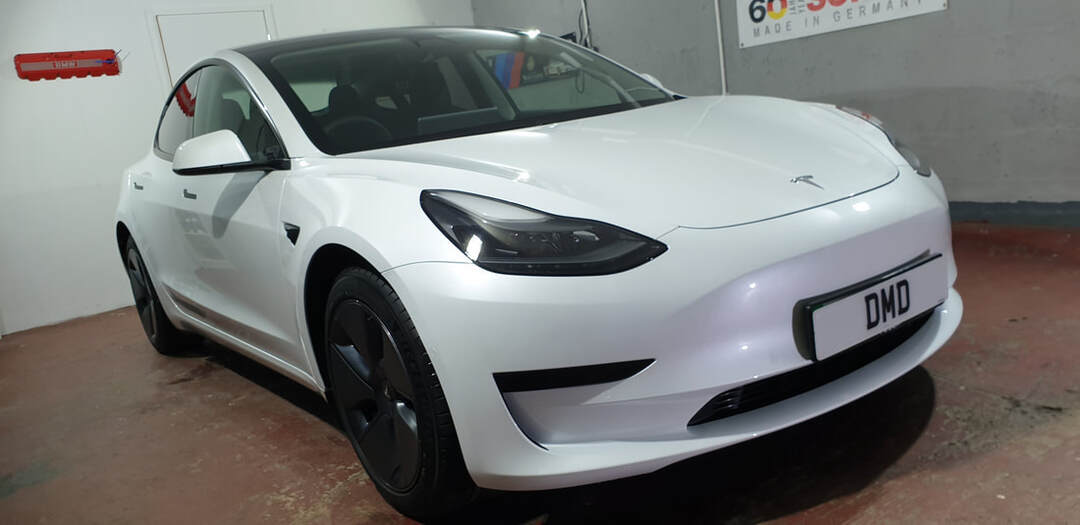 Tesla Ceramic Paint Protection