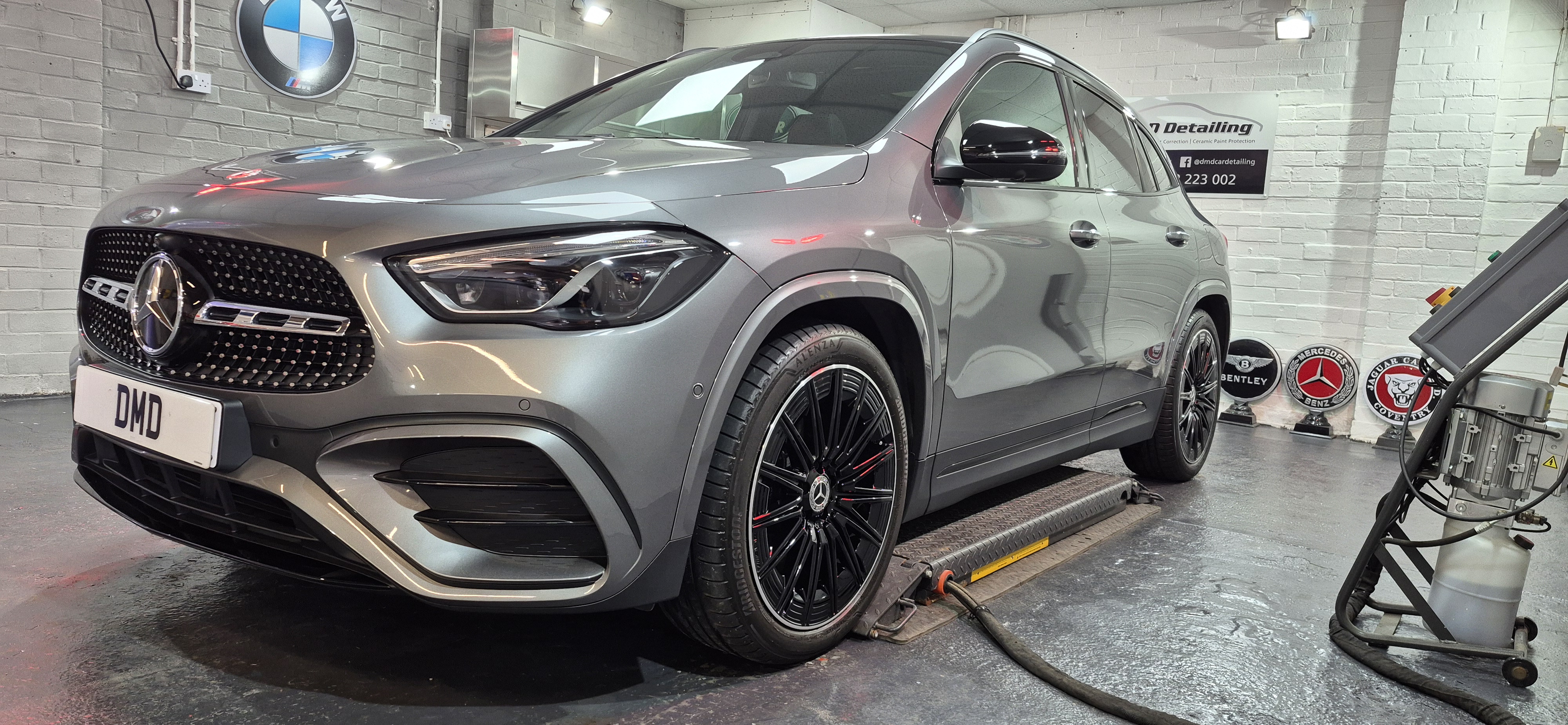 Mercedes GLA after New Car Ceramic Coating at DMD Car Detailing in Paisley