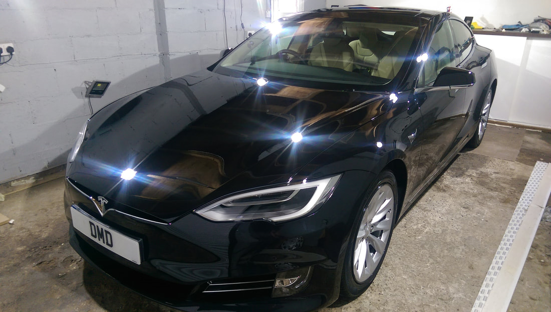 Tesla Model S Ceramic Coating Paint Protection.