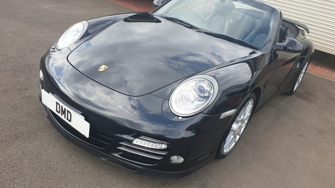 Silver Paint Correction Detail - Porsche 911 Turbo S