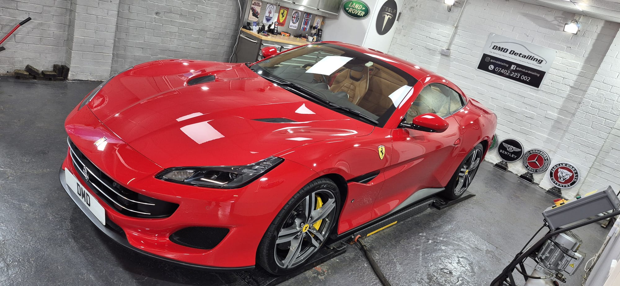 Single Stage Machine Polish - Rosso Corsa Ferrari Portofino