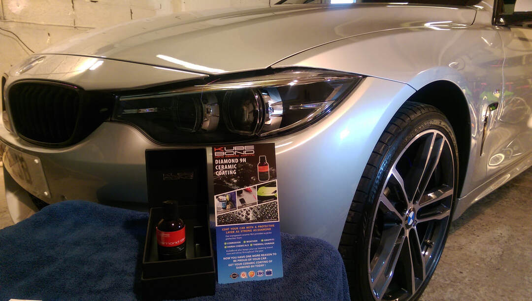 New Car Protection Package carried out on this BMW 420i near Paisley