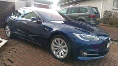 Tesla Models 75D KubeBond Diamond 9H Ceramic Coating