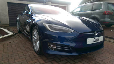 Tesla Models 75D KubeBond Diamond 9H Ceramic Coating