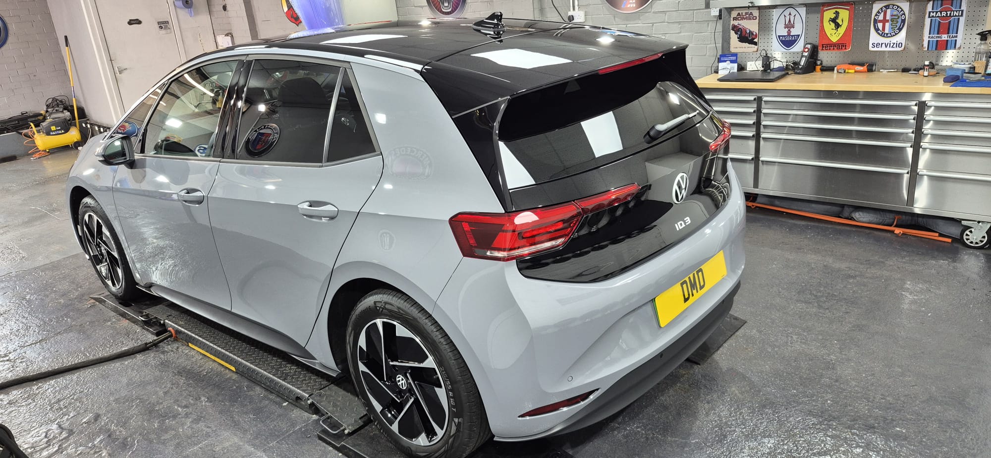 New Car Ceramic Coating Paisley - Moonstone Grey Volkswagen iD 3