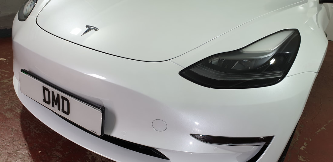 New Car Paint Protection Detail - Tesla Model 3