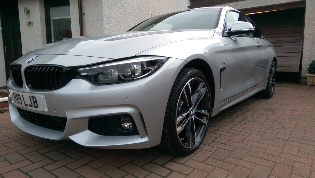 Car Detailing Paisley, BMW 420i New Car Protection Package.